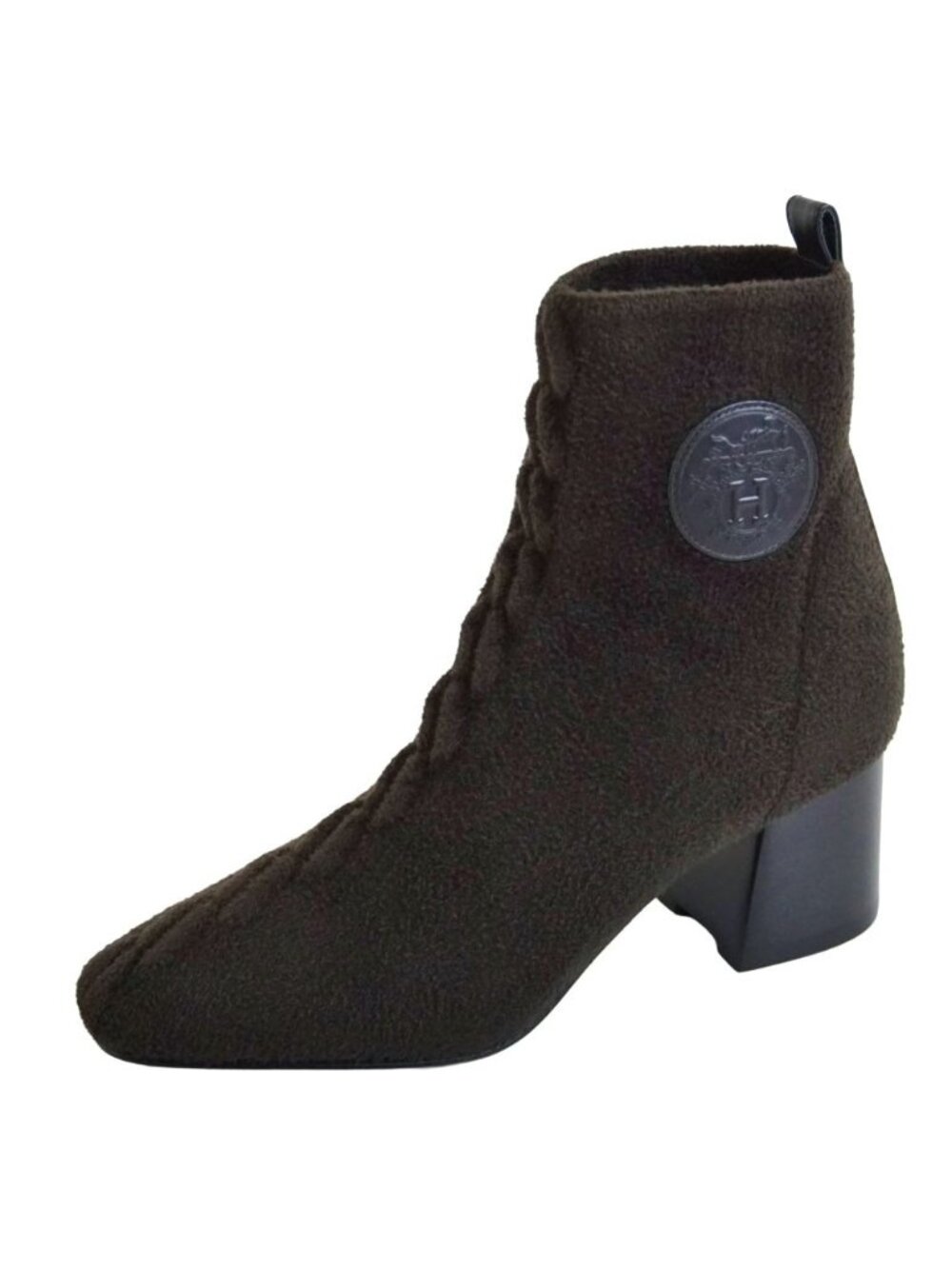 Hermes Boots Voltige Short Khaki Green